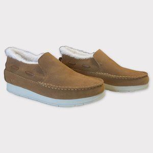 Sperry Moc-Sider Suede Slip On Size 7 NWOT